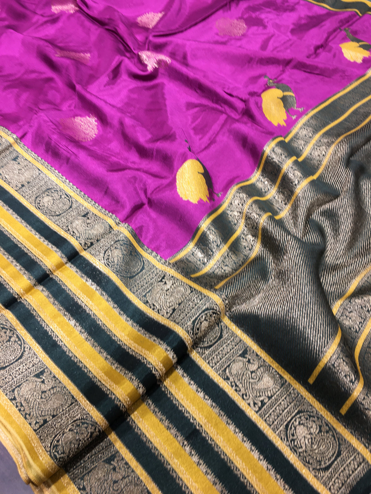 Crape Saree