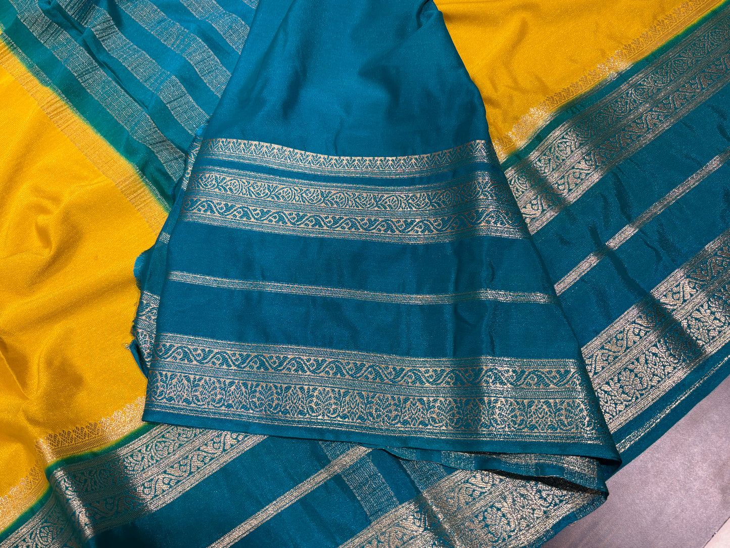 Semi Mysore crape