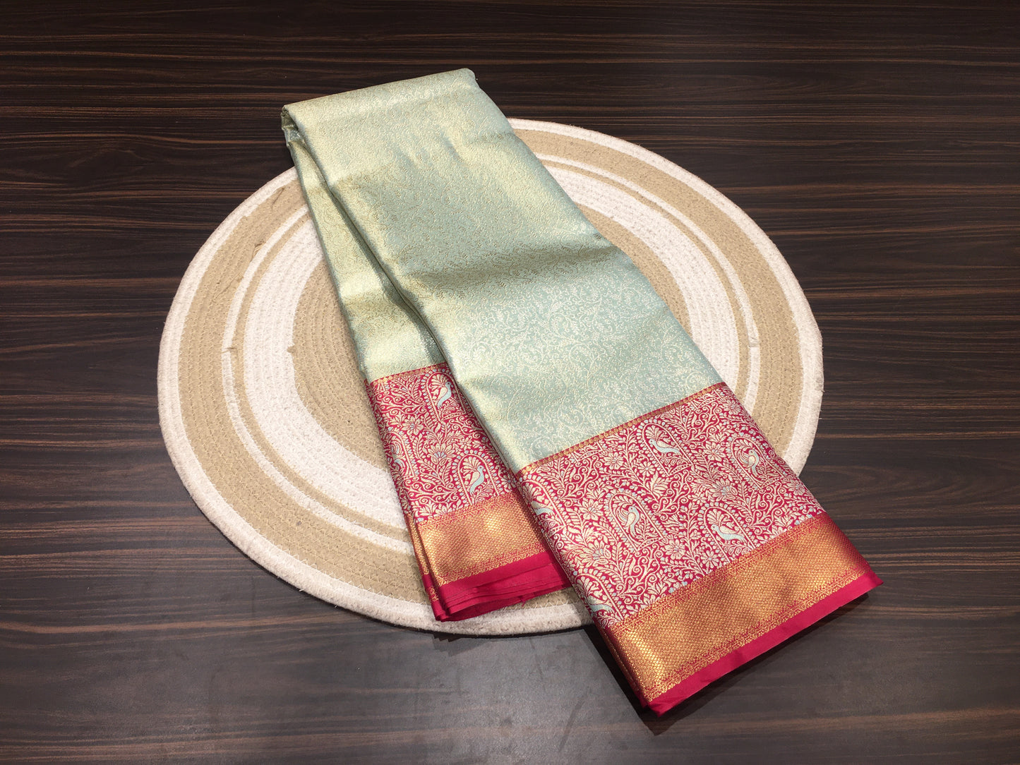Semi Kanchipuram silk