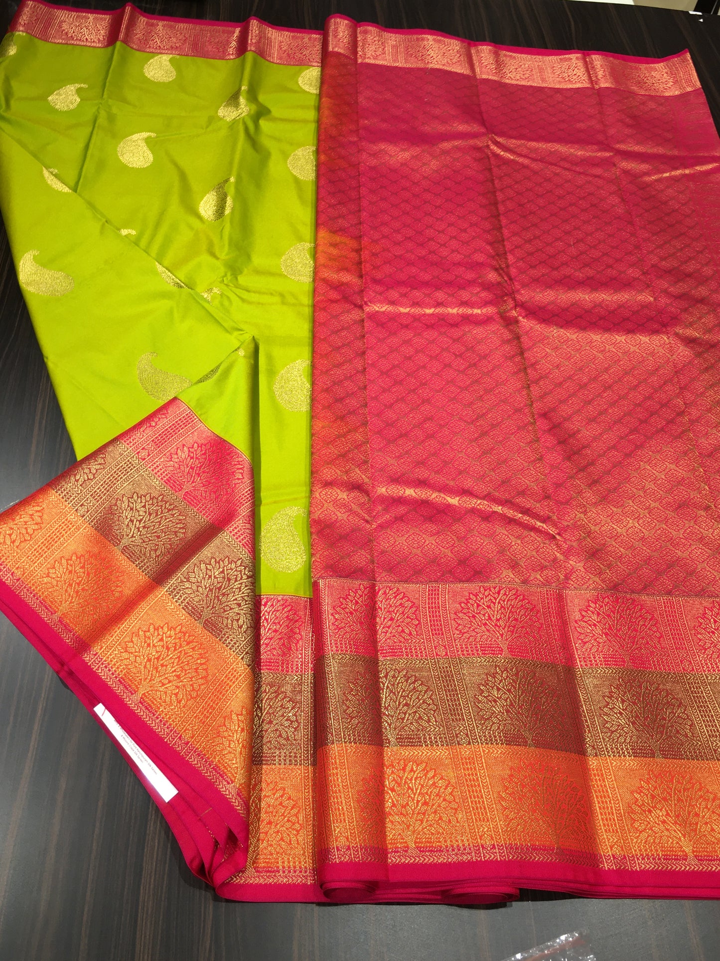 Semi Kanchipuram silk