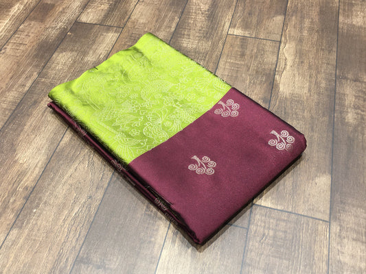 Semi Kanchipuram silk