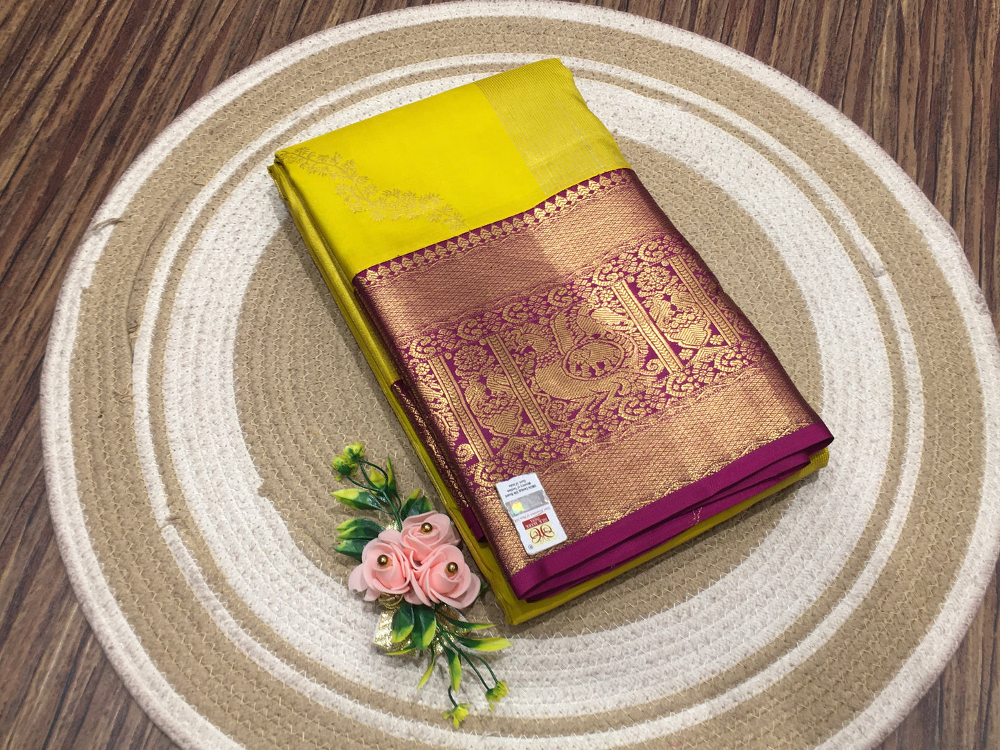 Pure Kanchipuram silk