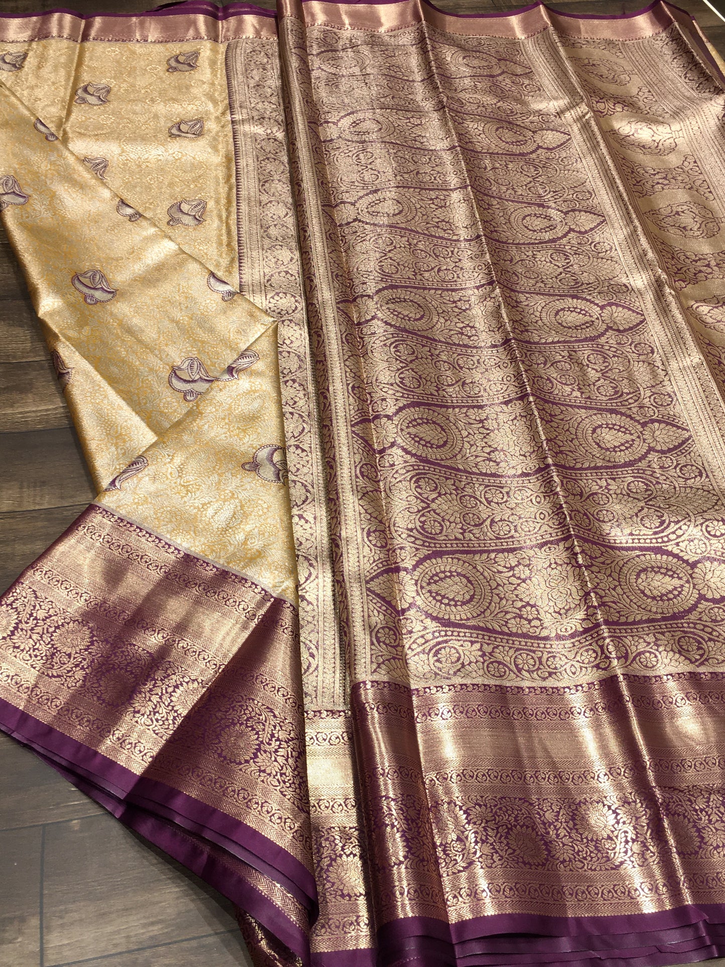 Semi Kanchipuram tissue