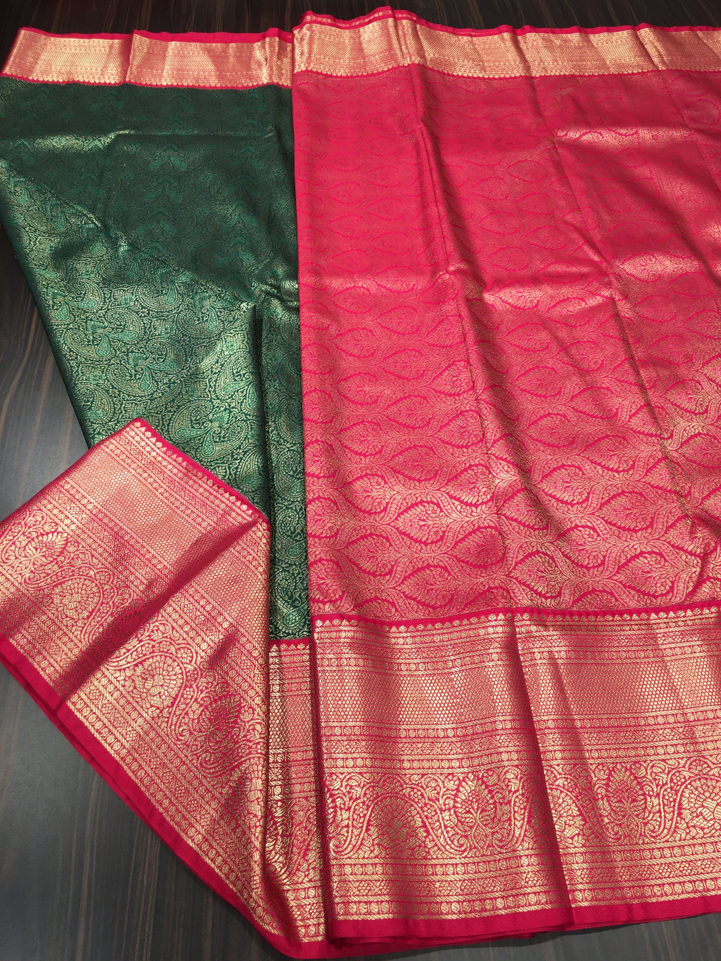 Semi Kanchipuram silk
