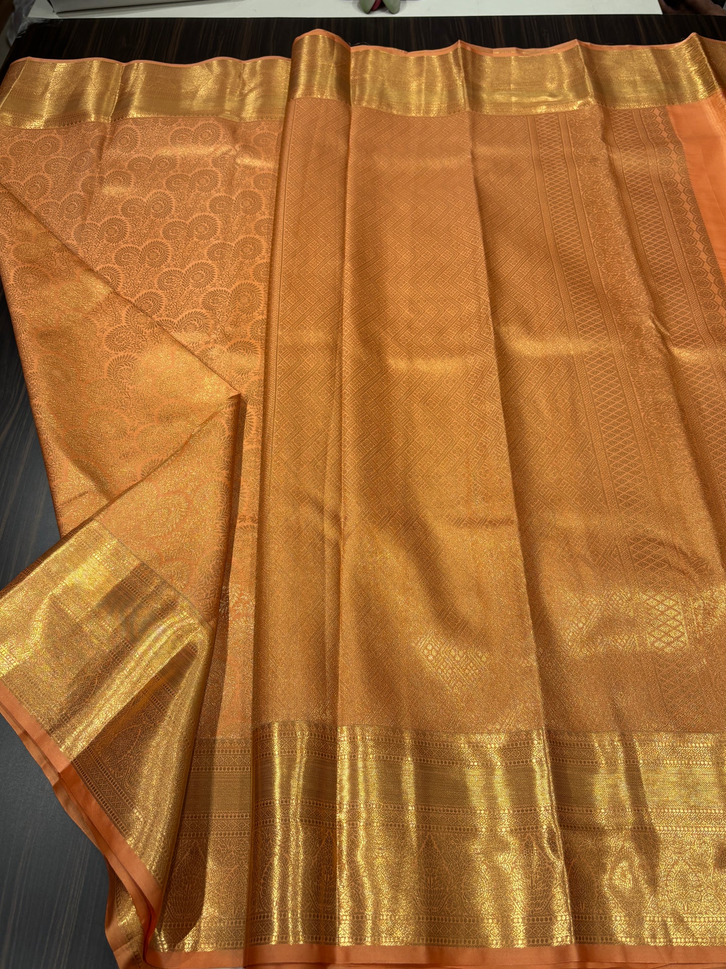 Semi Kanchipuram silk