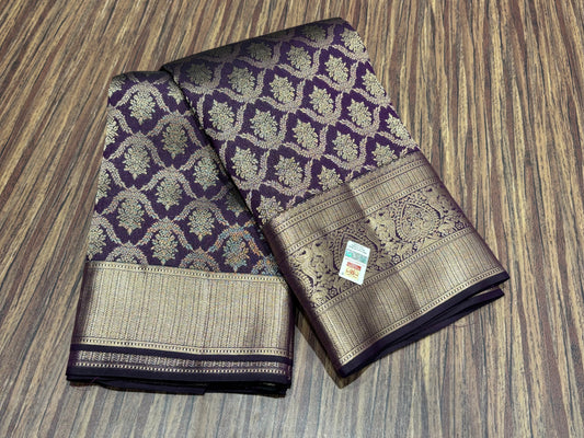 Pure Kanchipuram Broced Silk