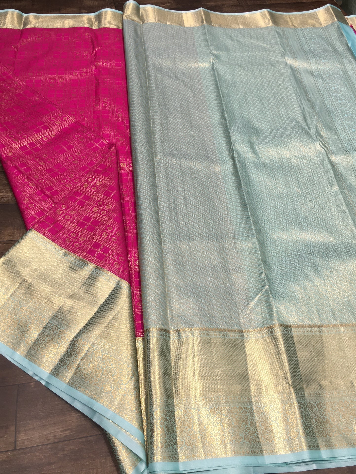 Semi Kanchipuram silk