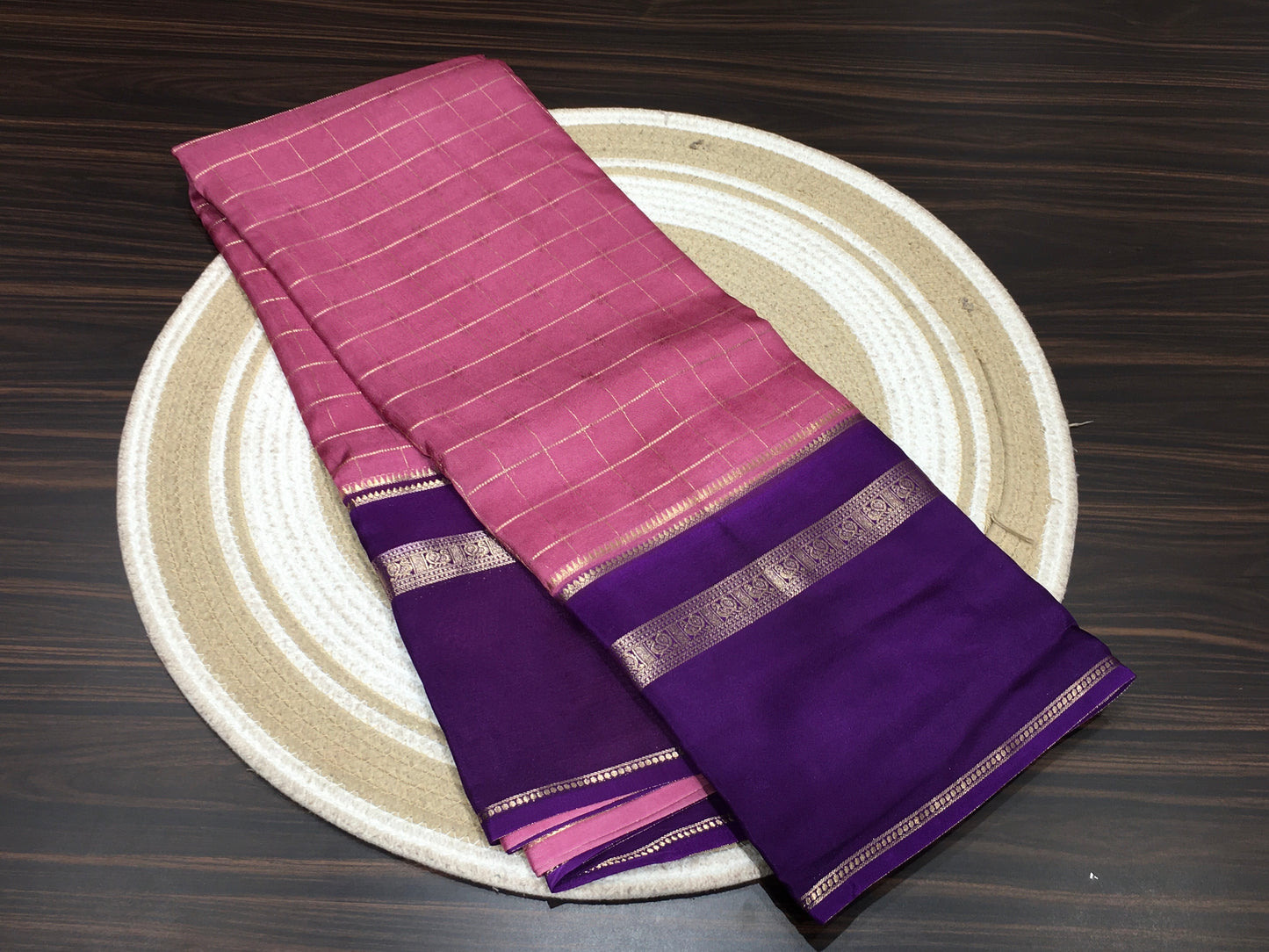 Semi Mysore crape