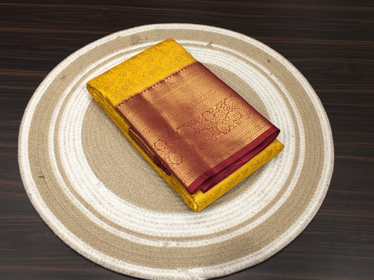 Semi Kanchipuram silk