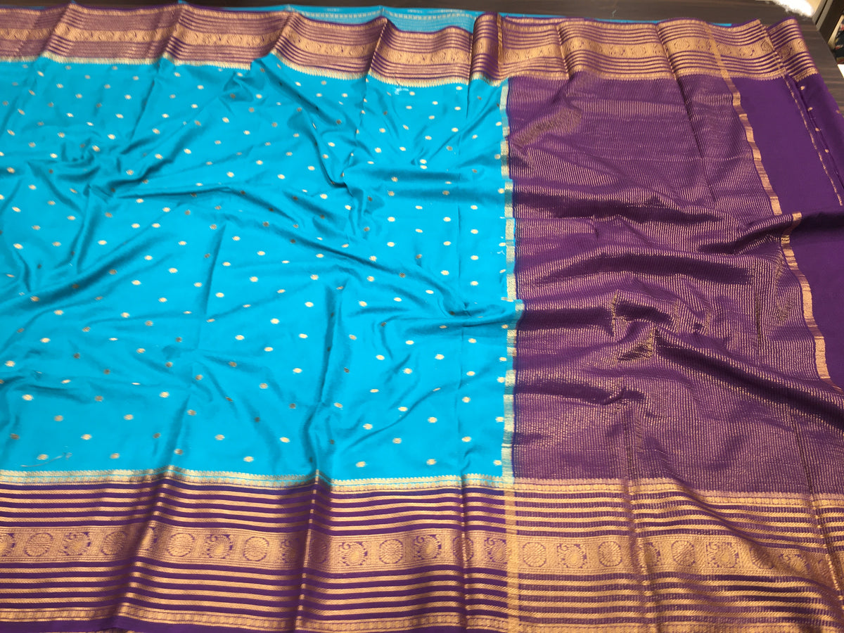 Semi Mysore Crape Silk