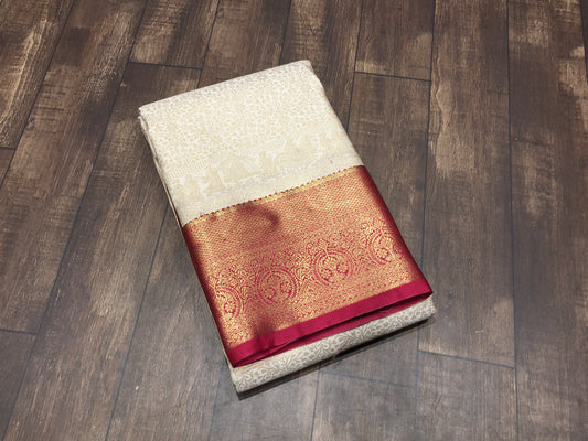 Semi Kanchipuram Silk