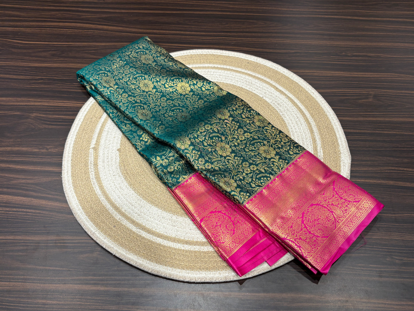 Semi Kanchipuram silk