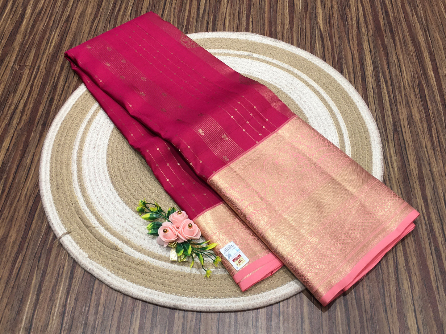Pure Kanchipuram silk