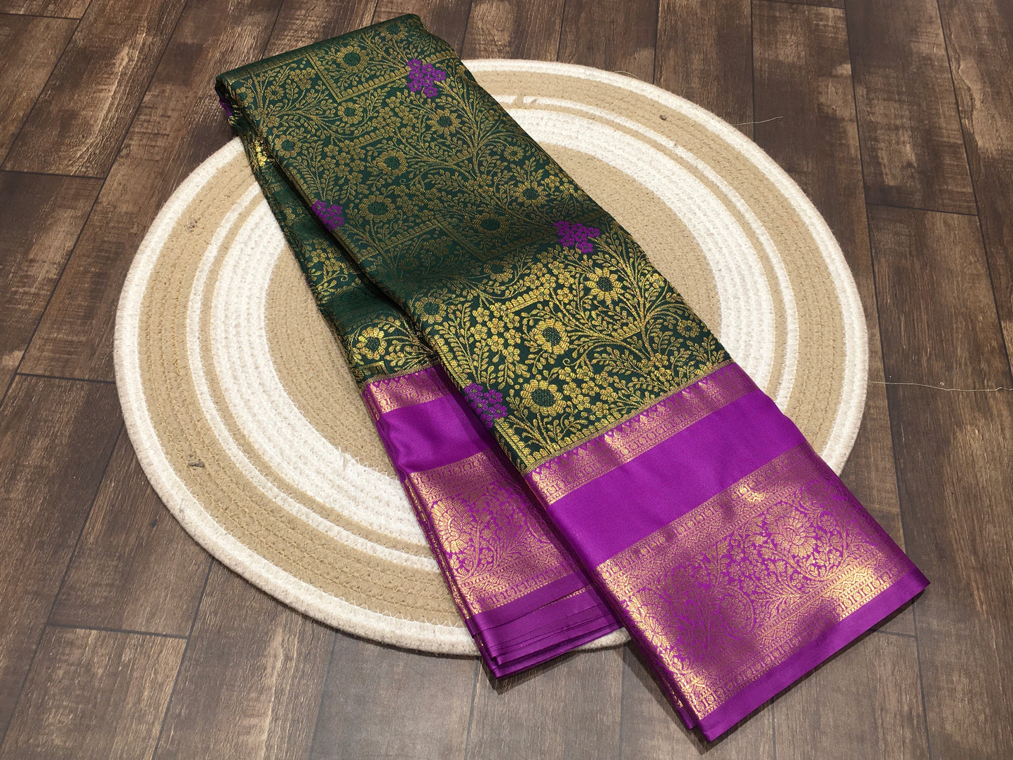 Semi Kanchipuram silk