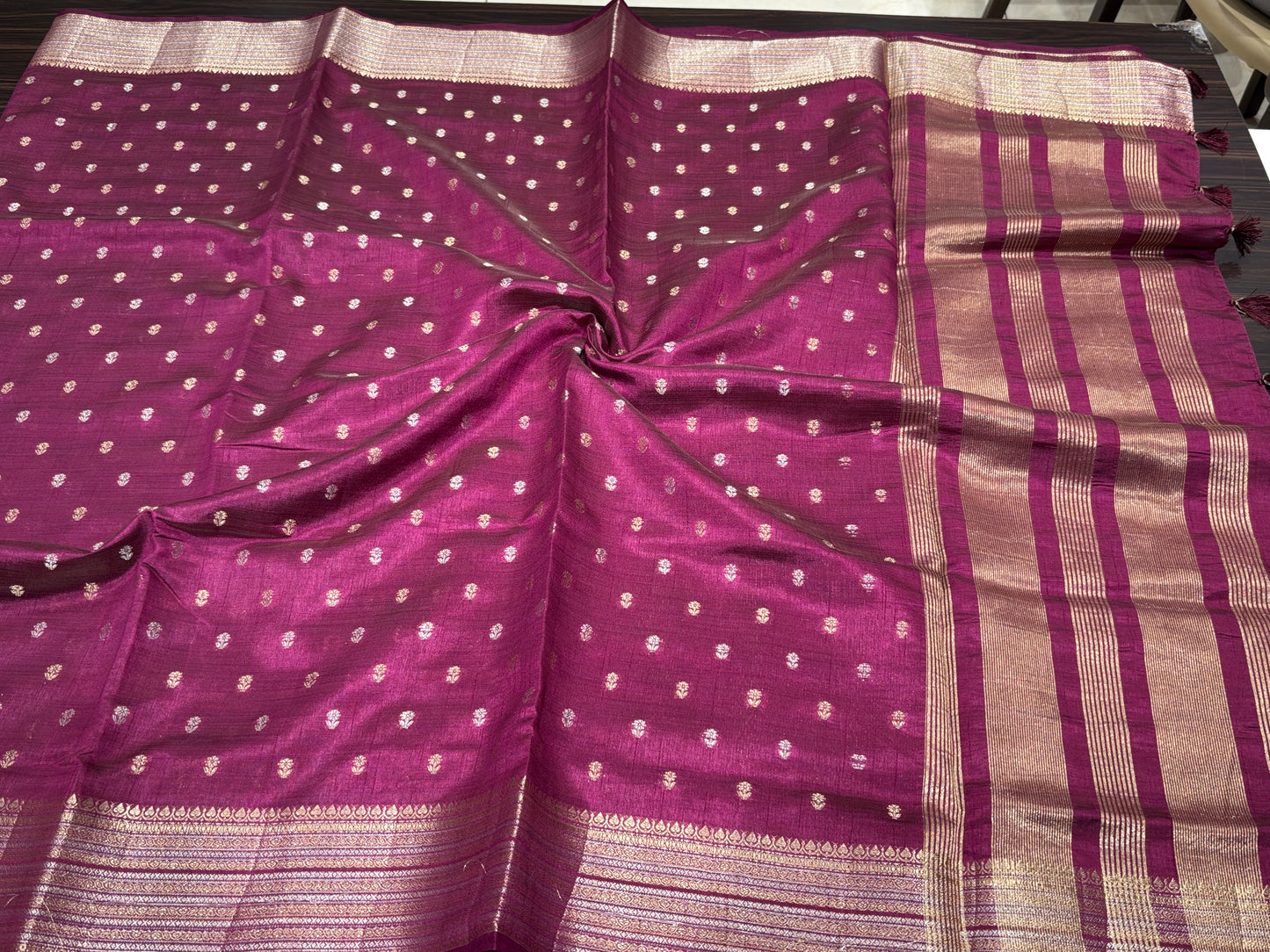 Lilly tussar saree
