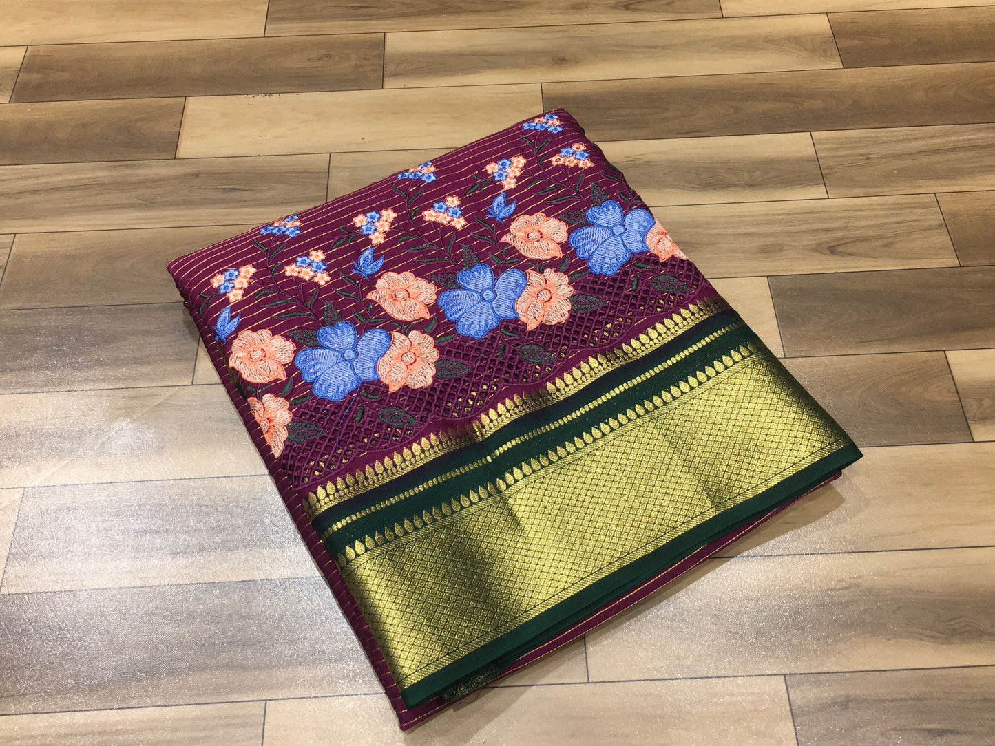Semi Mysore crape silk