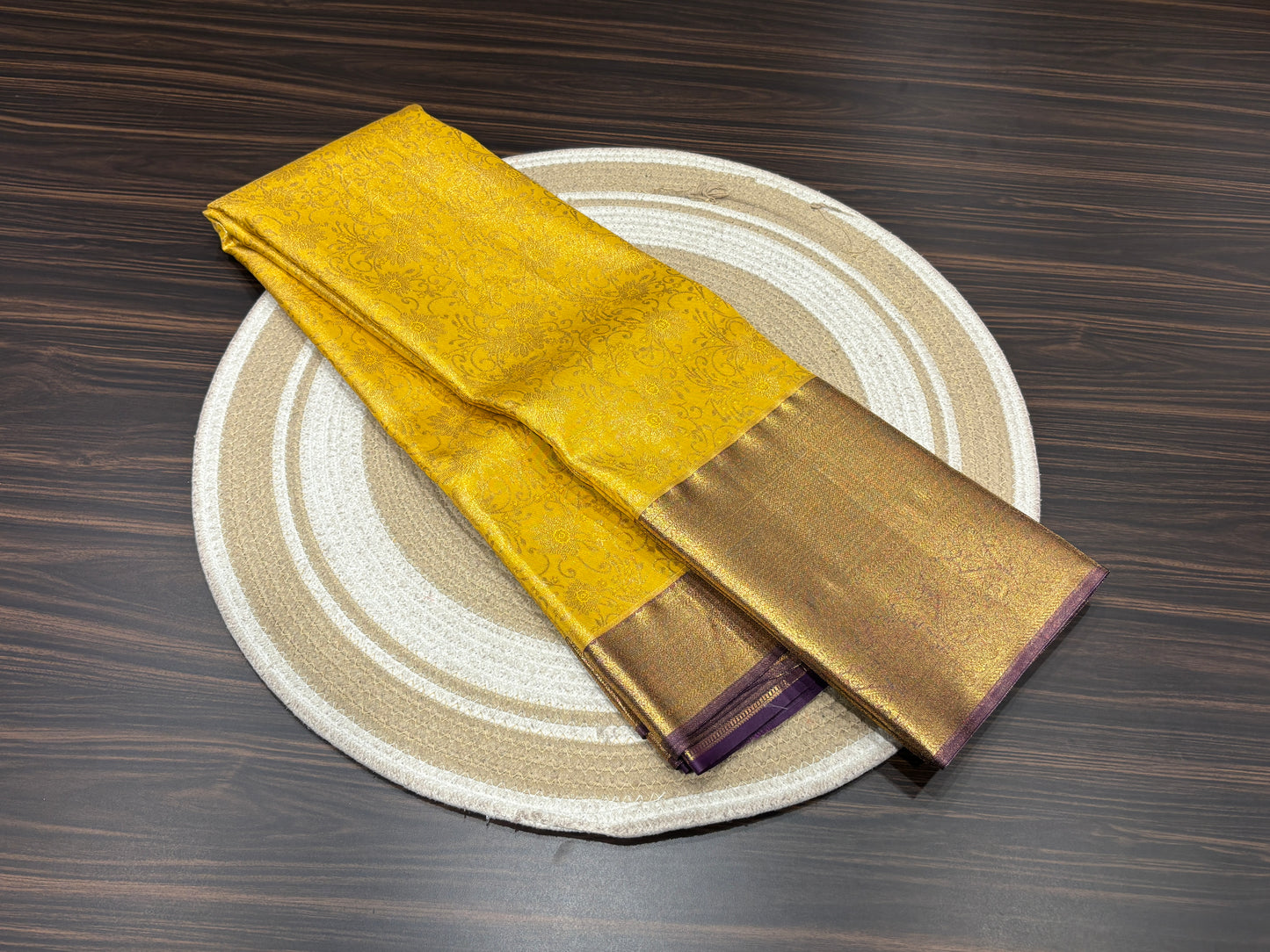 Semi Kanchipuram silk