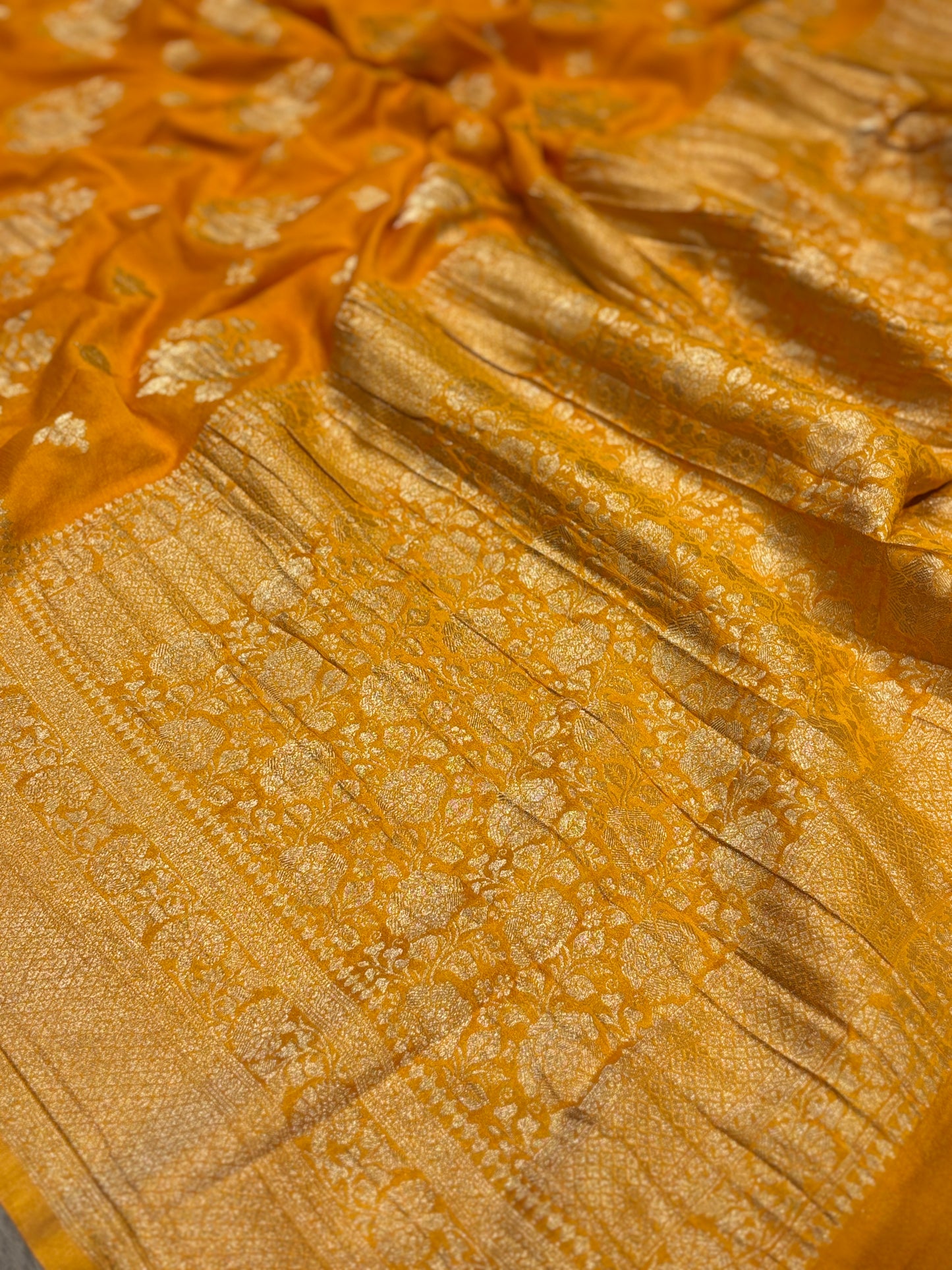 Chiffon georgette saree