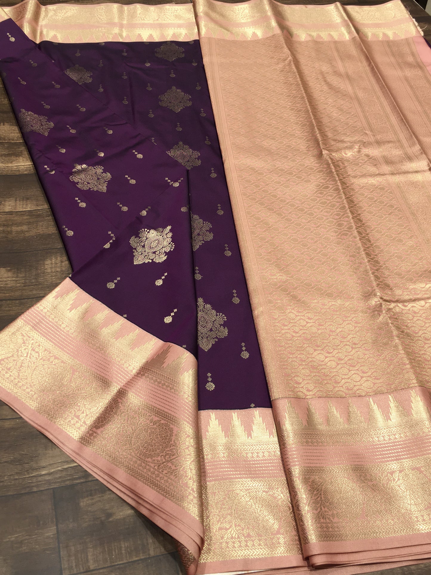 Semi Kanchipuram silk