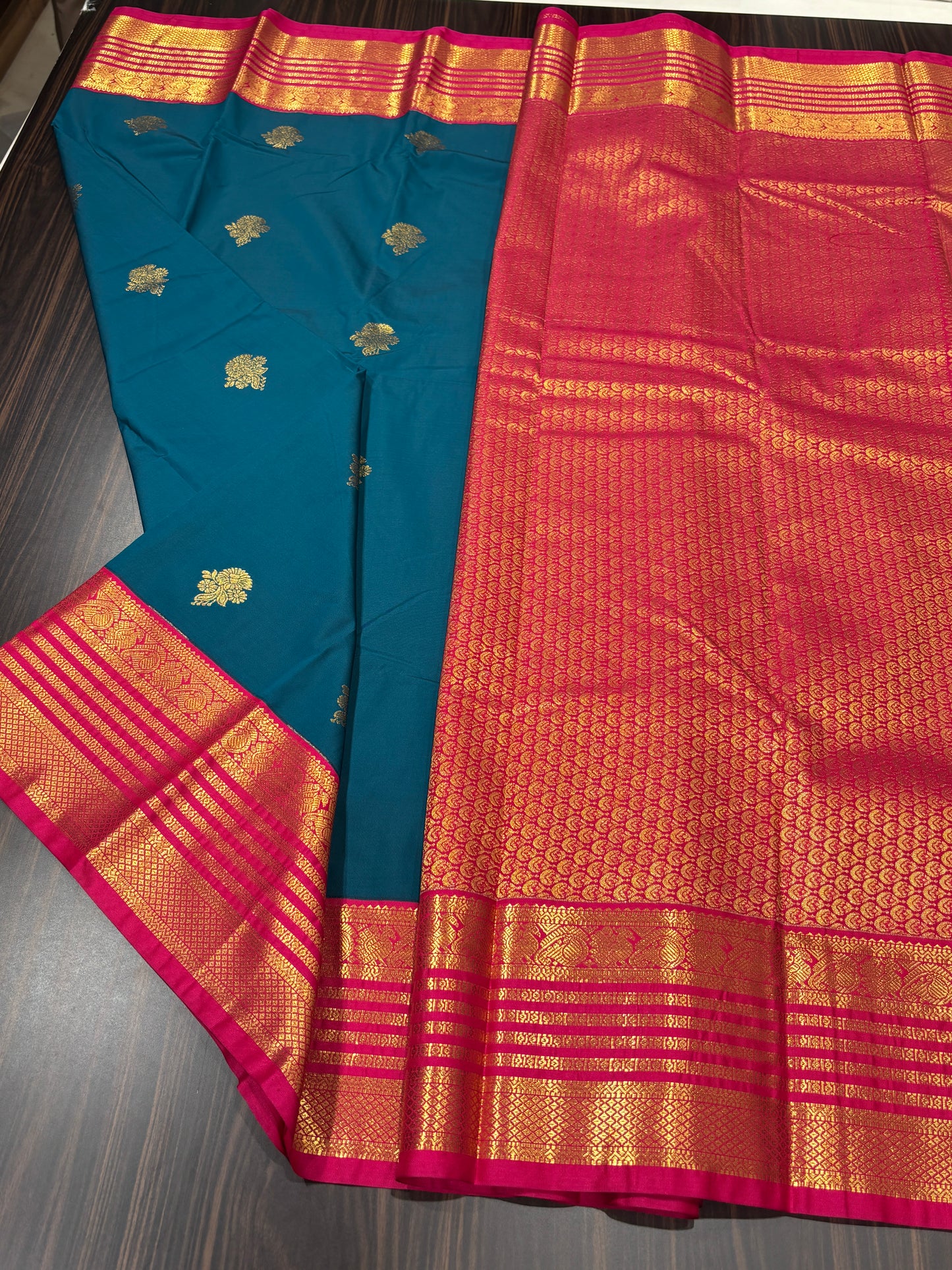 Semi Kanchipuram silk
