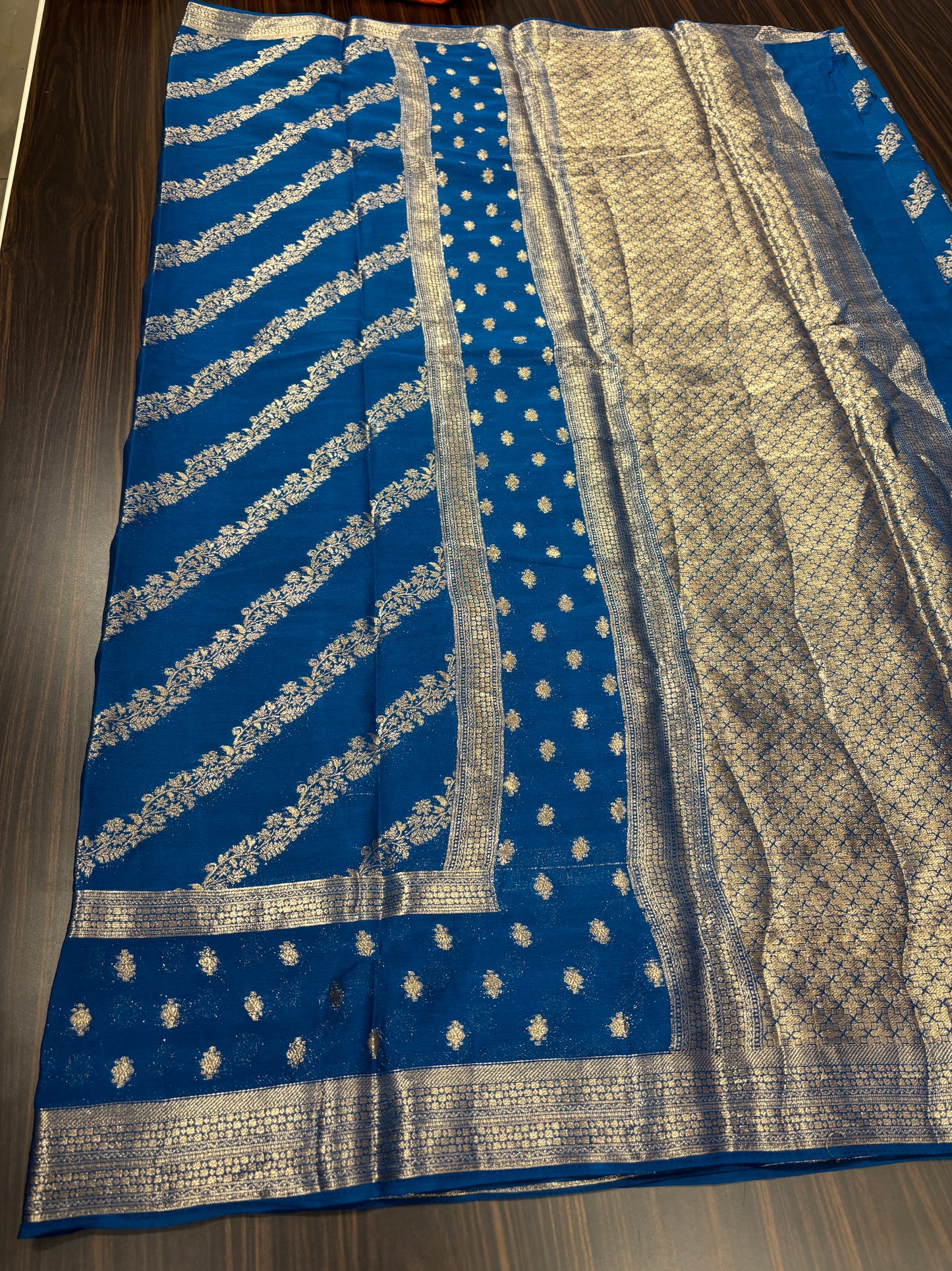 Chiffon georgette saree