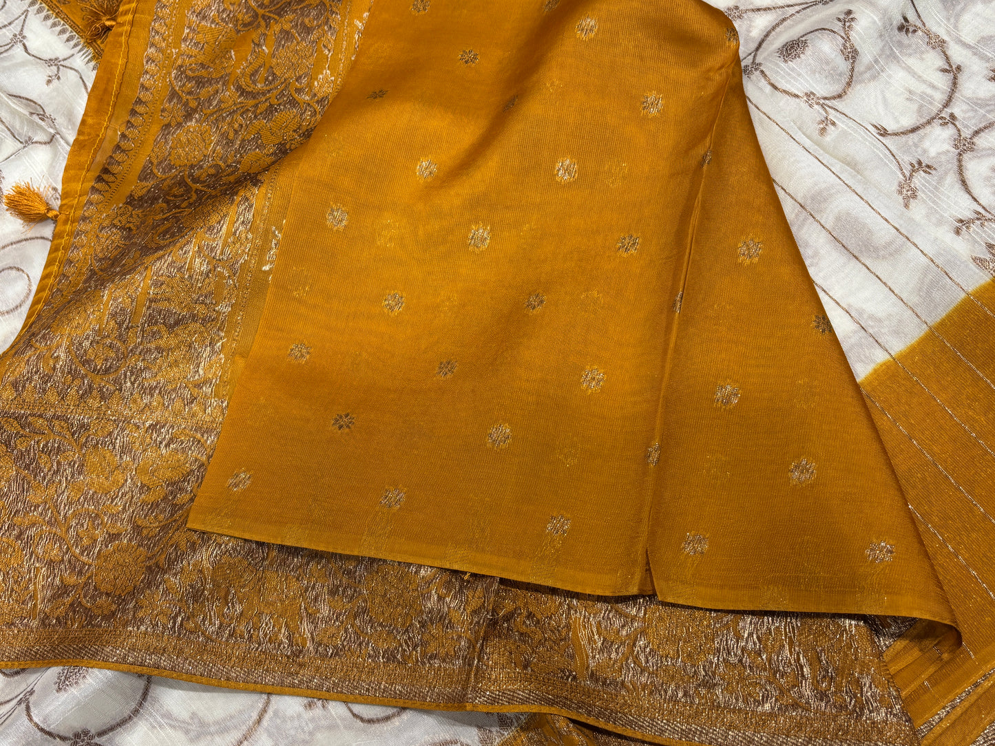 Soft tussar saree