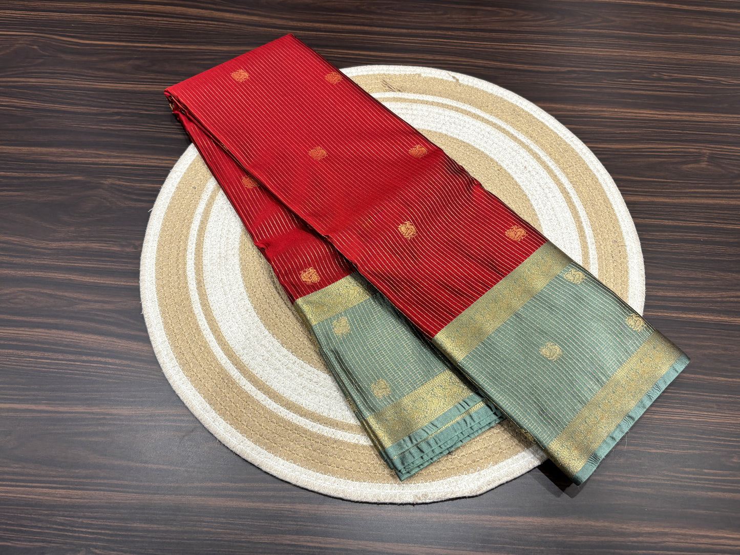 Semi Kanchipuram silk