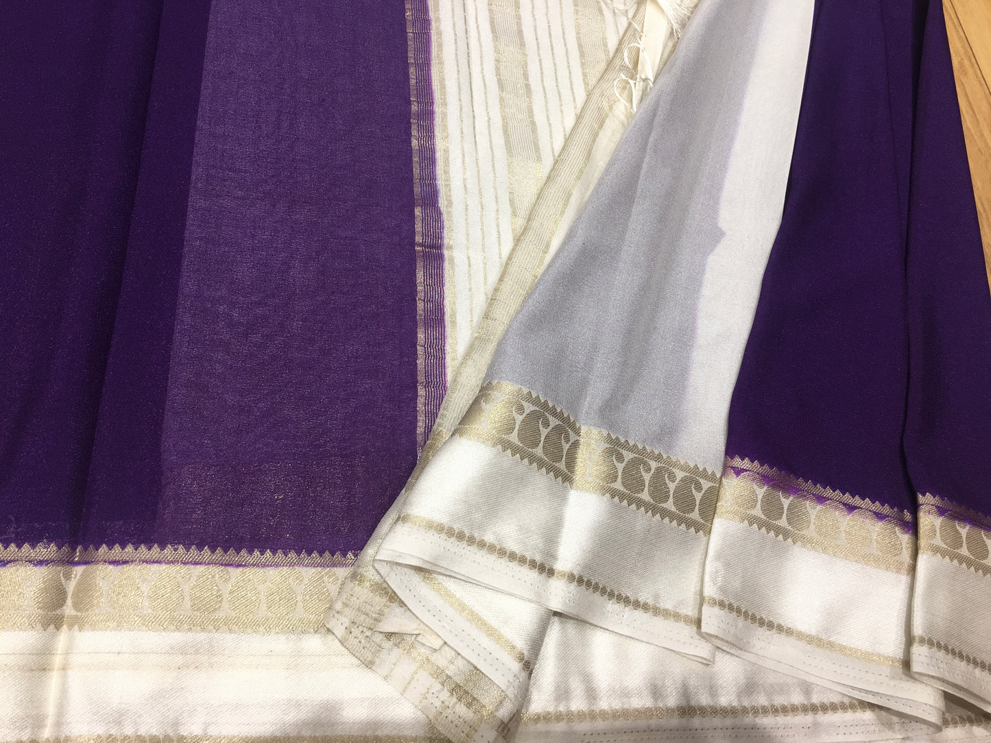 Semi Mysore Crape Silk