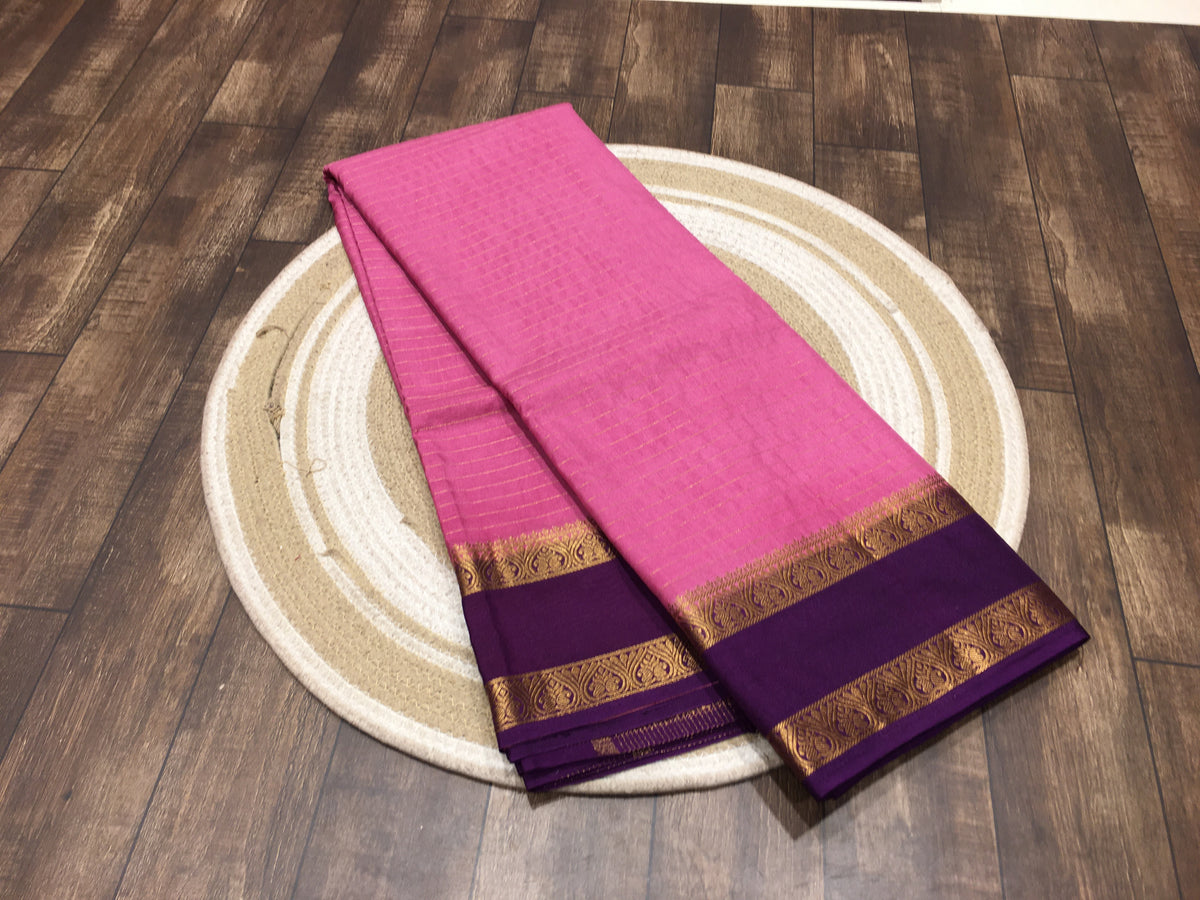 Semi Mysore Crape Silk