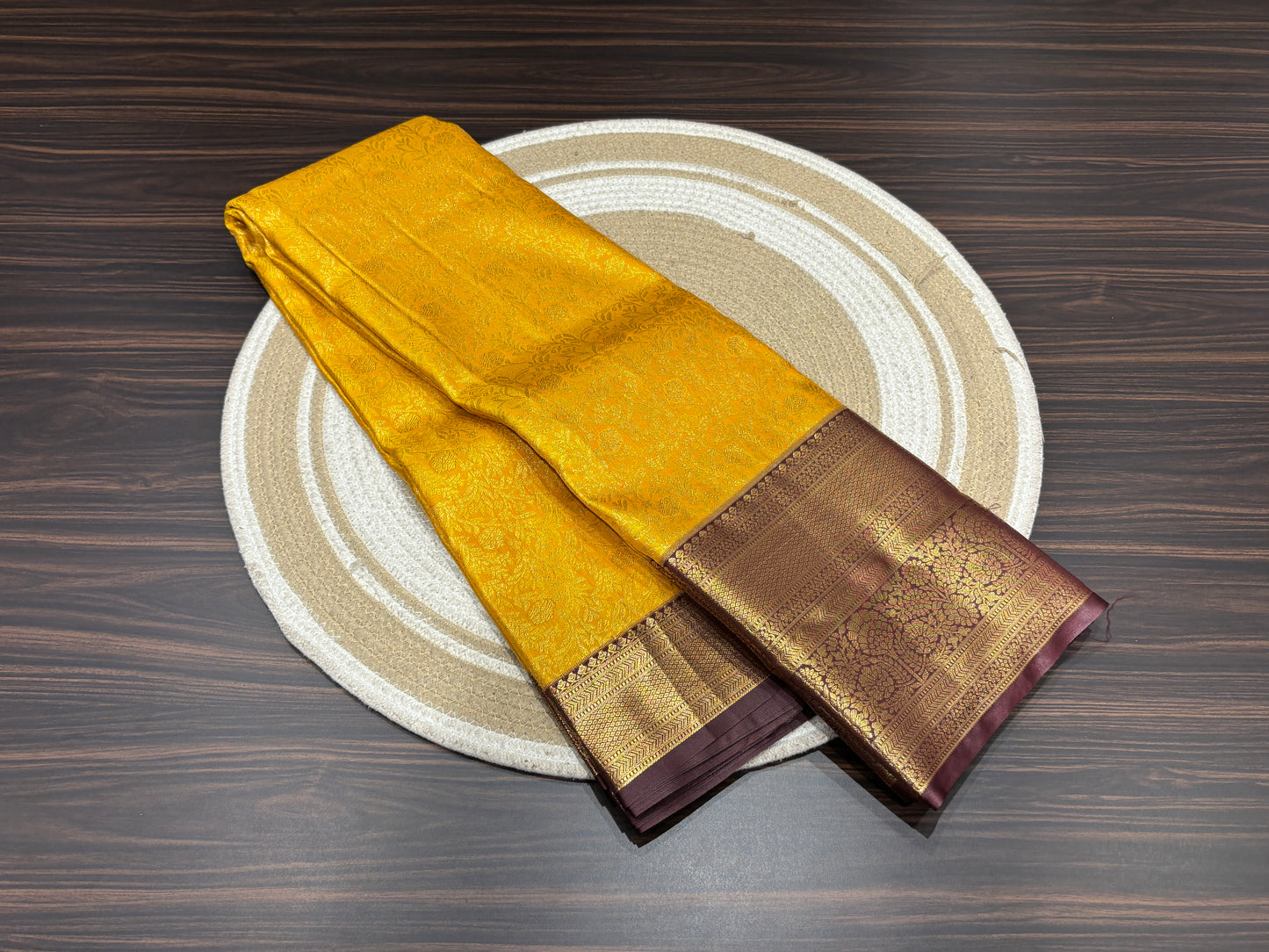 Semi Kanchipuram silk