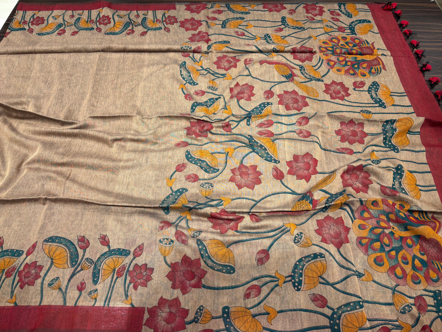 Kalamkari saree