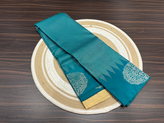 Semi Kanchipuram silk