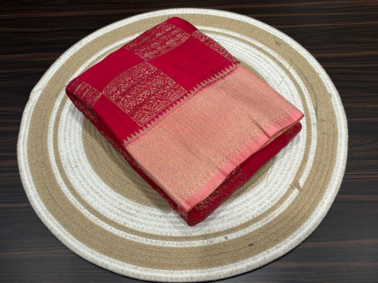 Chiffon georgette saree