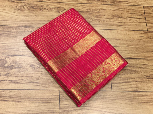 Semi Mysore Crape Silk