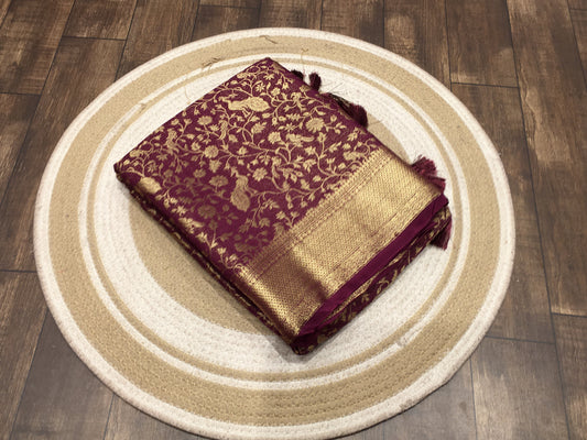 Brocade banarasi saree