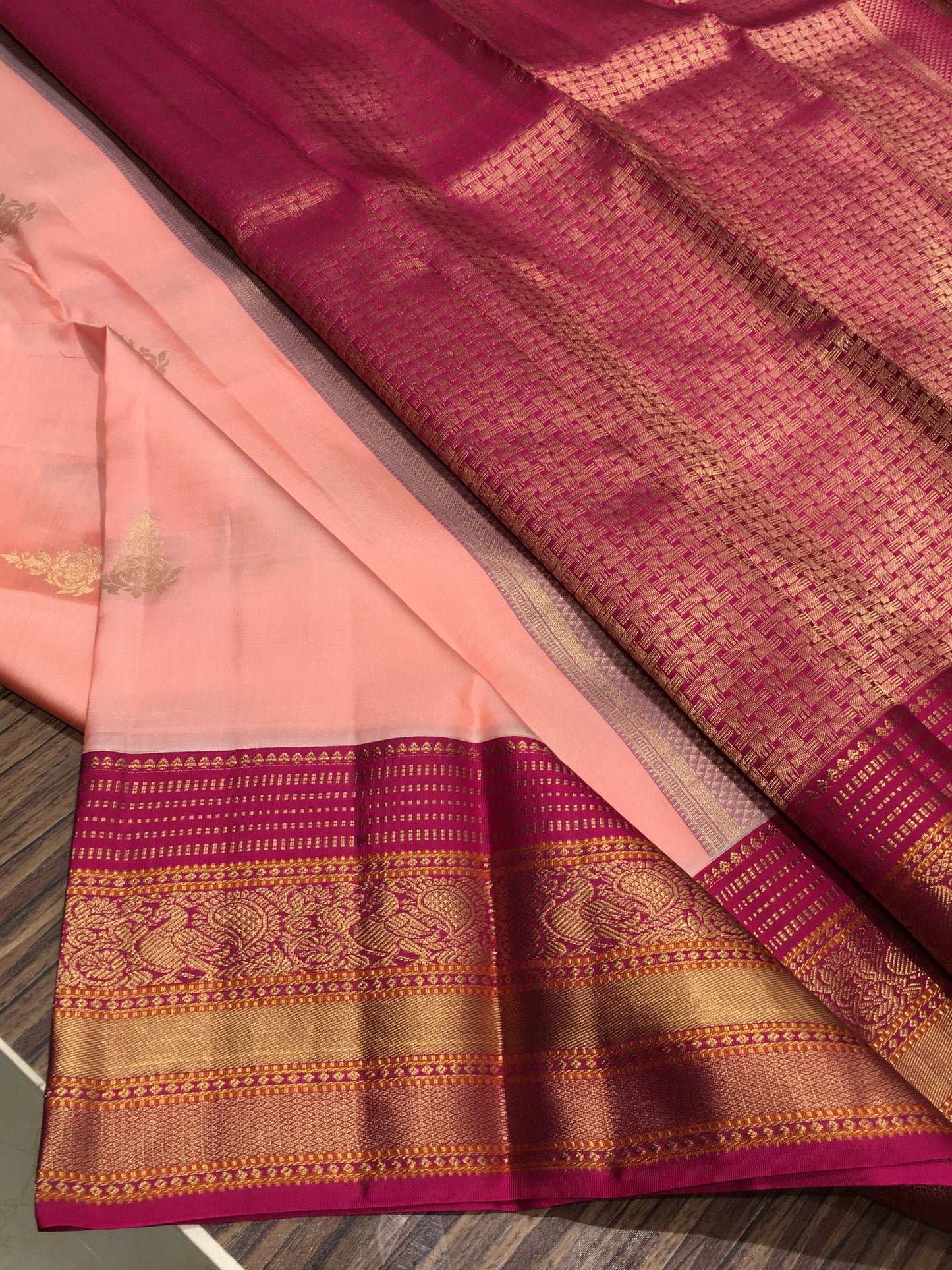 Pure Kanchipuram silk