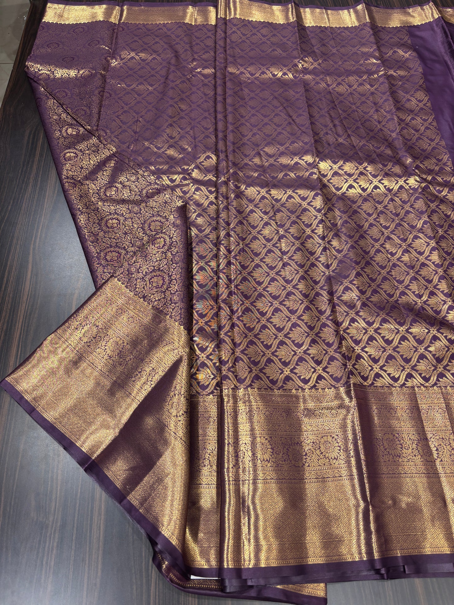 Semi Kanchipuram silk