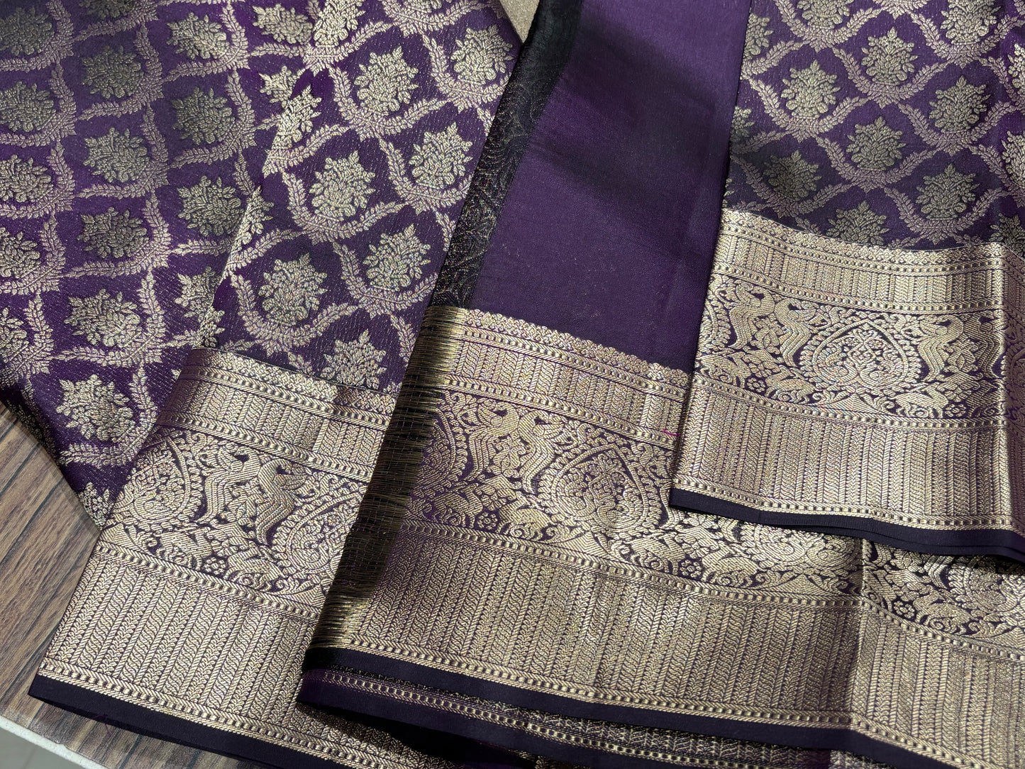 Pure Kanchipuram Broced Silk