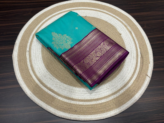 Semi Kanchipuram silk
