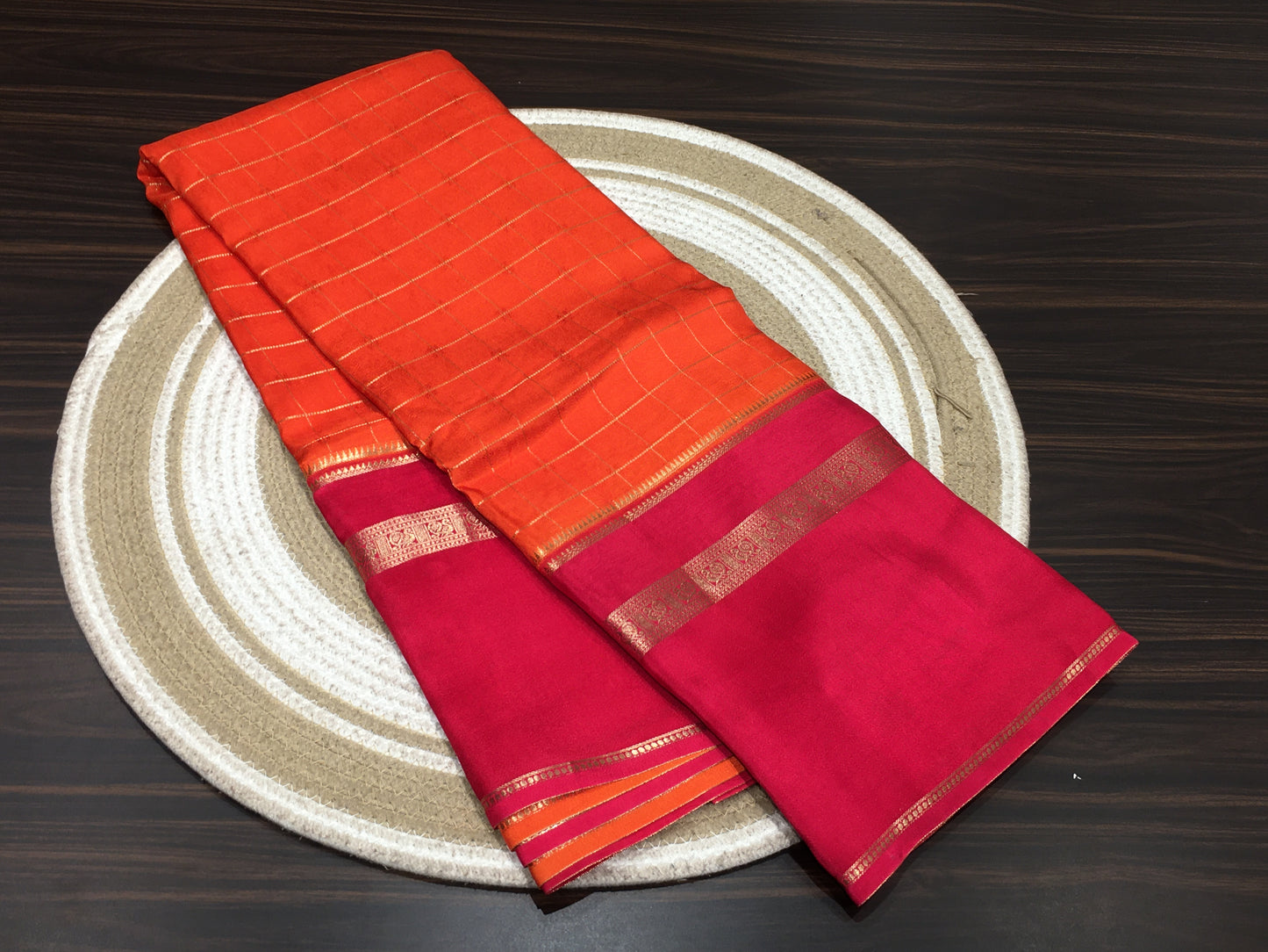 Semi Mysore crape
