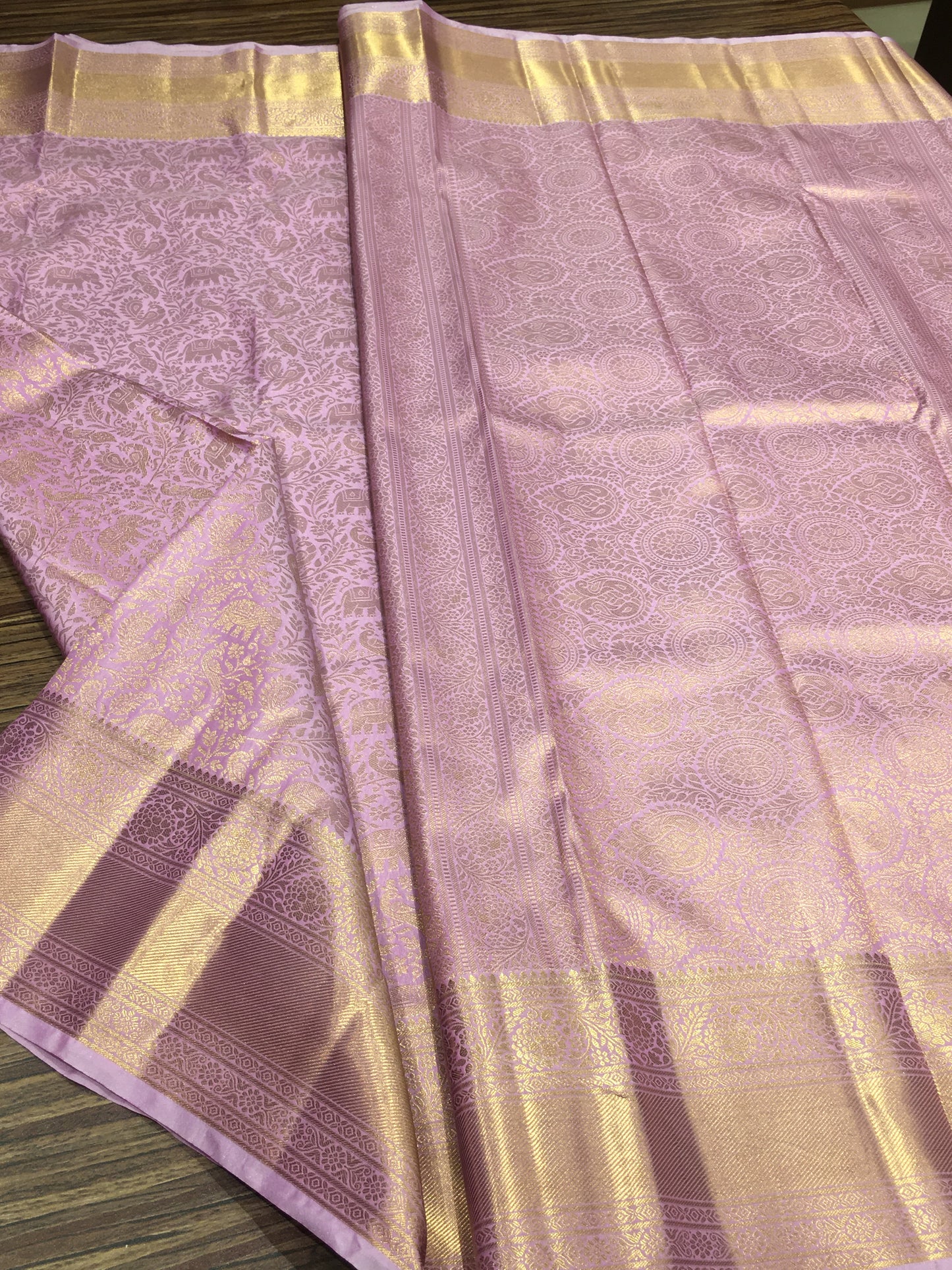 Semi Kanchipuram silk