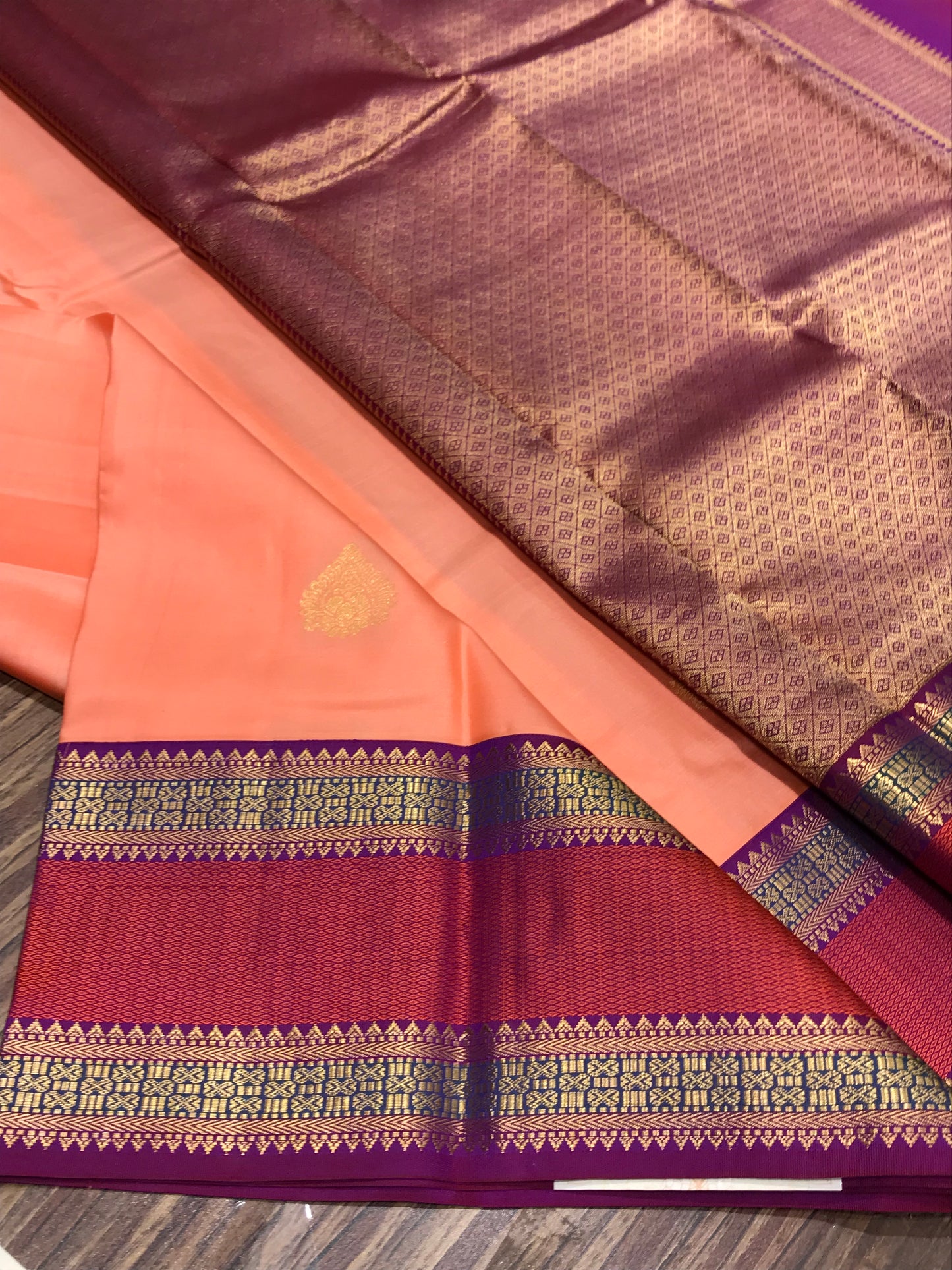 Pure Kanchipuram silk
