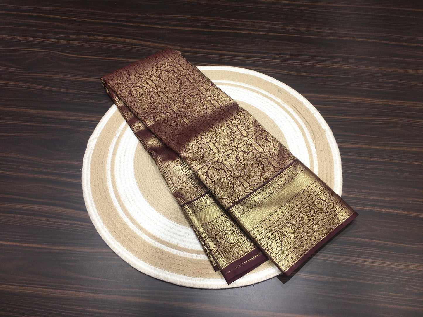 Semi Kanchipuram silk