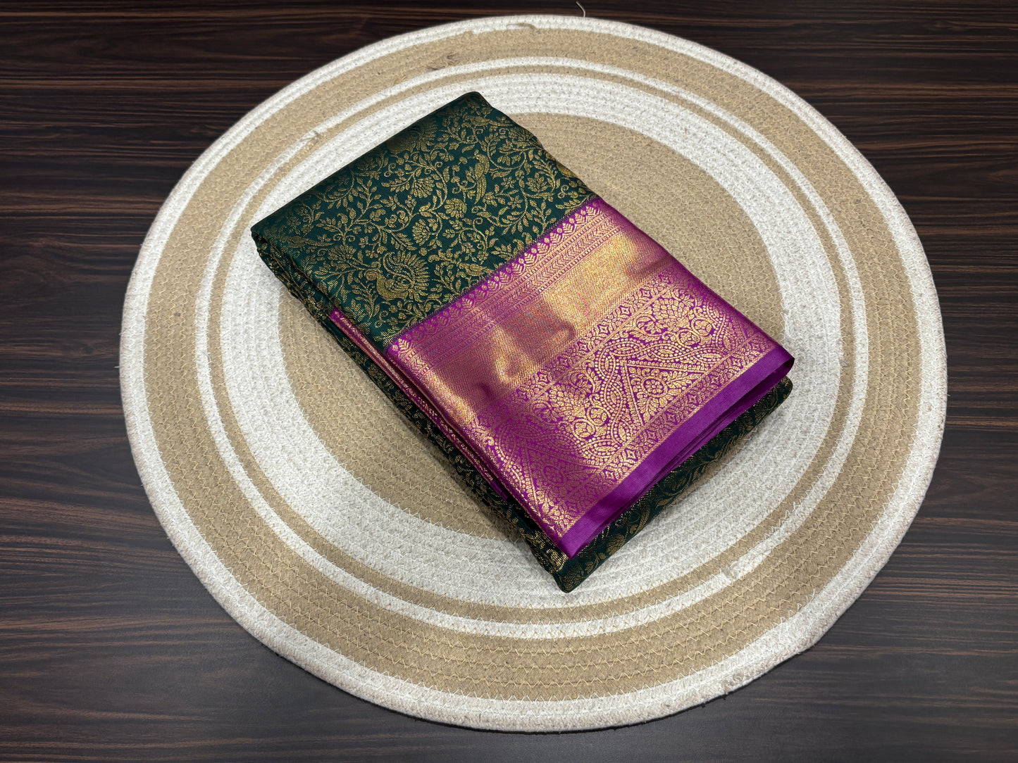 Semi Kanchipuram silk