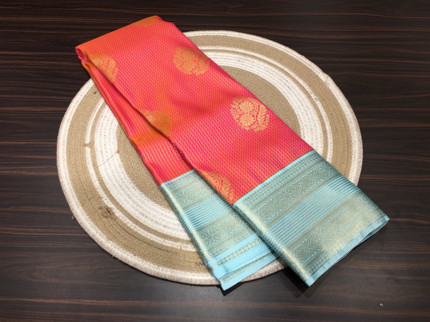 Semi Kanchipuram silk