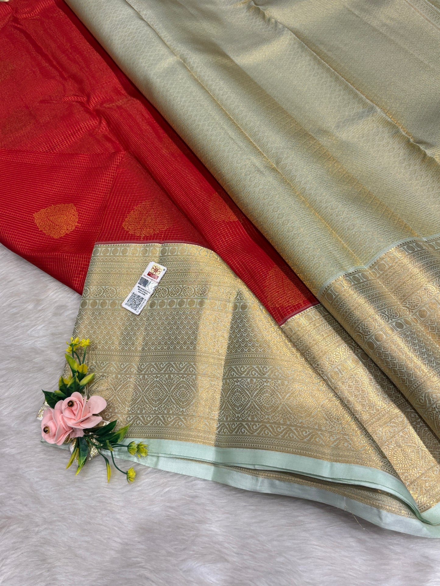Pure Kanchipuram silk