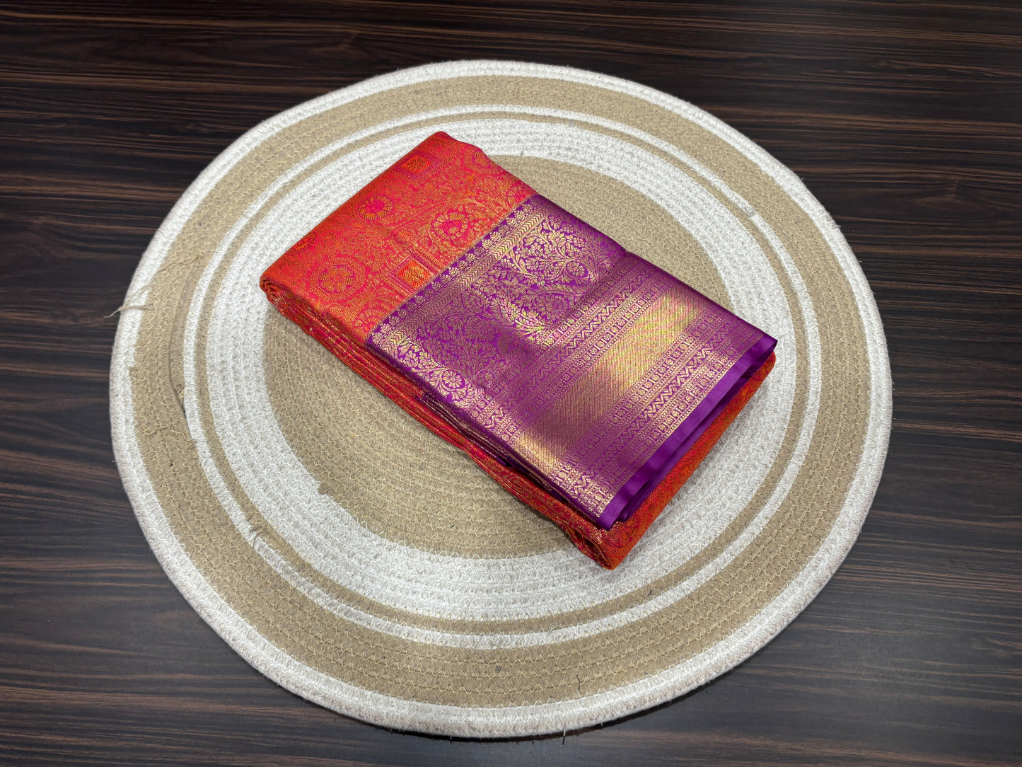 Semi Kanchipuram silk
