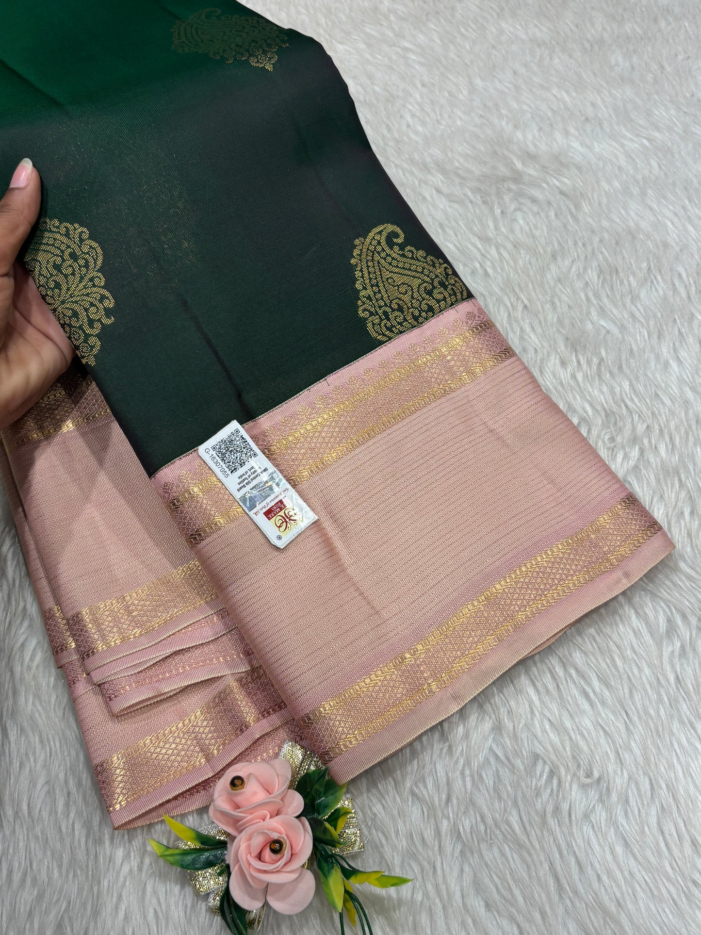 Pure Kanchipuram silk