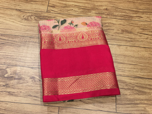 Semi Mysore Crape Silk