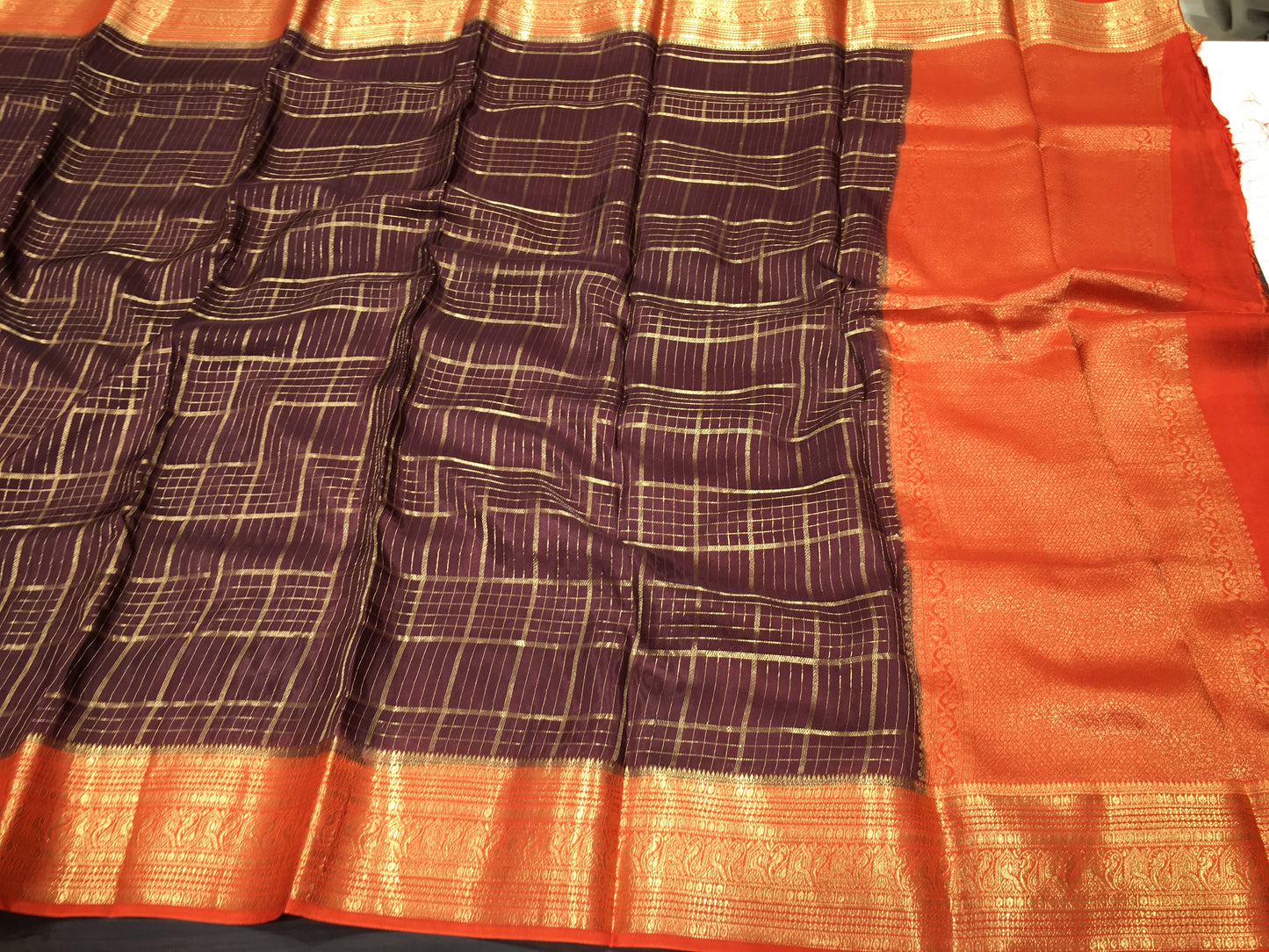 Semi Mysore Crape Silk
